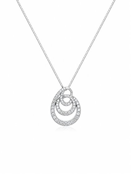 Collana Recarlo Donna in Oro Diamante 0.31 Ct ZT 158/B - ZT 158/B